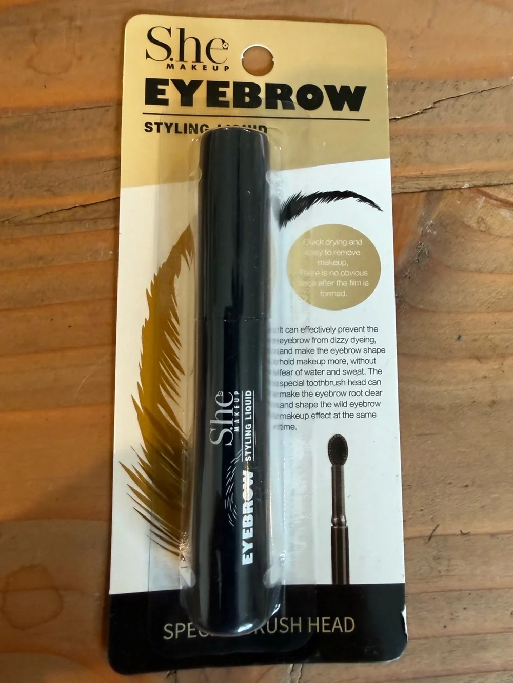 She Make Up Eyebrow Styling Liquid, New In Packaging!